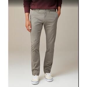 J.Crew 484 Slim Fit Stretch Men's Chino Pants Gray - Size 34